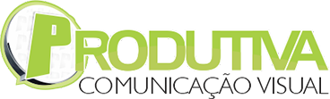 Logotipo Produtiva Visual - Grfica e Comunicao Visual | Impresso Digital, Sinalizao, Letreiros